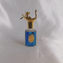 Venezia Small Multi Color Glass Perfume Bottle with Gondola Stopper # 22368 - £8.53 GBP