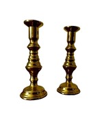 Mini Solid Brass Taper Candle Candlesticks Set of 2 - $421.38 MXN