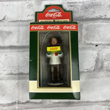 Coca Cola Town Square Collection Gil The Grocer # 7970  Coke Figurine Ne... - $188.91 MXN