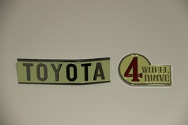 for Toyota Land Cruiser FJ40 FJ43 Rear Emblems Logo Badge - £39.33 GBP