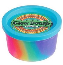 Rainbow Glow Dough Occupational Therapy Special Needs Autism Tactile Rel... - $13.14