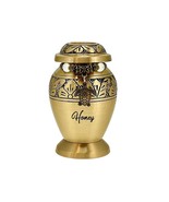 Sea Turtle Brass Keepsake Urn - Love Charms™ Option - $27.28 CAD