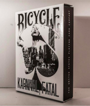 Karnival Fatal Bicycle Playing Cards Poker Size Deck USPCC Custom Limited Sealed - $13.85