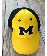 University of Michigan Wolverines Baseball Cap M logo Deadstock Vintage ... - $16.20