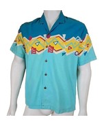 Vtg Hobie Sailing Shirt Mens L Teal Blue Colorblock Hawaiian Max Headroo... - $1,575.63 MXN Vtg Hobie Sailing Shirt Mens L Teal Blue Colorblock Hawaiian Max Headroo... - $1,575.63 MXN
