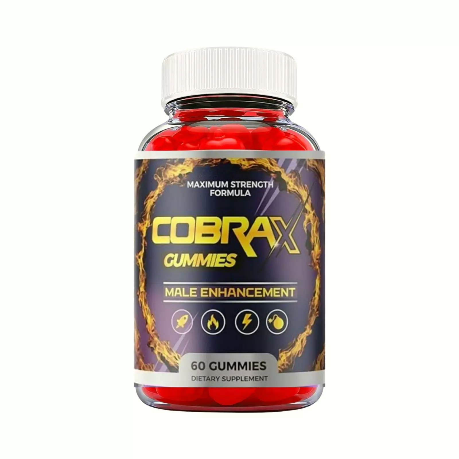 Cobra X Gummies - CobraX Enhancement Support For Men -60 Gummies - $38.98