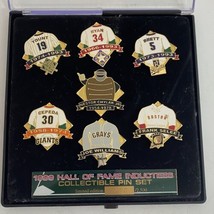 MLB Baseball 1999 Hall Of Fame Inductees Pin Set Limited Edition 2470/2500 - $39.59