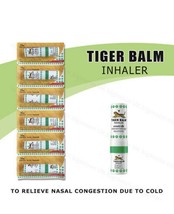 3 Small bottles - Tiger Balm Inhaler Menthol - $9.89