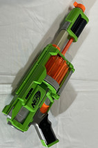 Fury Fire Pump Action Revolver Nerf Gun Green Team Dart Tag - 10 Dart Barrel - £6.86 GBP