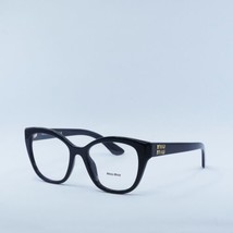 MIU MIU MU05XV 1AB1O1 Black 54mm Eyeglasses New Authentic - £150.57 GBP