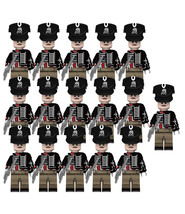 16pcs Prussian Totenkopf Hussars Custom Napoleonic Wars Mininifigure Toy... - $22.89