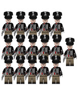 16pcs Prussian Totenkopf Hussars Custom Napoleonic Wars Mininifigure Toy... - $22.89