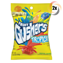 2x Bags Gushers Tropical Flavors Fruit Snacks Candy | 4.25oz | Fast Ship... - $13.93