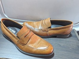 Stacy Adams  Mens Peny Loafers Size9  Shoes Leather Tan Casual Dress  24... - £39.47 GBP