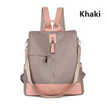 Women Anti-Theft  Backpack Ox Waterproof Fabric Large Female Shoulder Bag Large  - £30.45 GBP