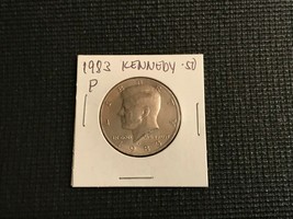 1983 P Kennedy Half Dollar Lamination and DD Error - $54.45