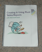 Create &amp; Use Microsoft Excel Pivot Table Reports Spiral Bound Booklet - $203.18 MXN