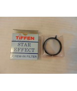 Tiffen Star Effect 52mm  4 Point 1MM Star Screw In Filter for 24mm Lens