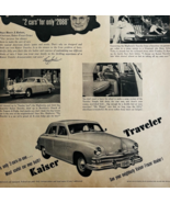 1949 Kaiser Frazer Traveler Advertisement Automobilia Transportation DWJJ17 - $570.01 MXN