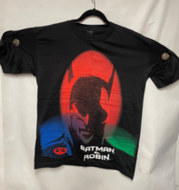 Batman and Robin Vintage Movie Promo T-Shirt Shirt 1997 Sz L - £126.61 GBP