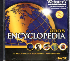 Websters 2005 Encyclopedia PC CD Rom for Windows - NEW - £7.91 GBP