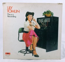 Lily Tomlin This Is A Recording Comedy Vinyl 33RPM Lp Record - £9.30 GBP