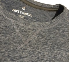 Free Country Men&#39;s XXL Long Sleeve Blue Gray Sweatshirt - Size 50/52 Pul... - $9.90