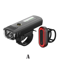 Bicycle front and rear light combination set USB rechargeable - £15.10 GBP