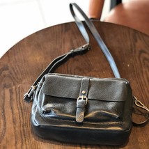Casual Genuine Leather Women Bag  New Solid Color Versatile Vintage Natu... - $102.66