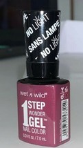 Wet n Wild 1 Step Wonder Gel Nail Color 7341 Under My Plum IB: #411 - £9.60 GBP