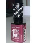 Wet n Wild 1 Step Wonder Gel Nail Color 7341 Under My Plum IB: #411 - £11.59 GBP