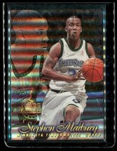 1996-97 Fleer Showcase Holo Basketball Card Row 1 Stephon Marbury Timberwolves - £6.58 GBP