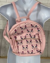 Mini Cat Backpack Handbag Pink With Adjustable Straps - £9.33 GBP
