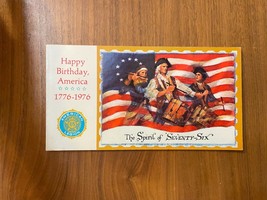 Happy Birthday America 1776-1976  Postcard Book American Legion Pennsylvania - £7.71 GBP