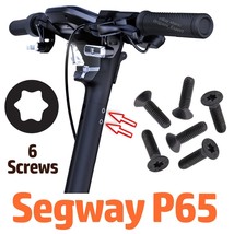 6x Torx Head STEM SCREWS Segway Ninebot P65 Scooter Star Nut Security Bolts - $74.00 MXN