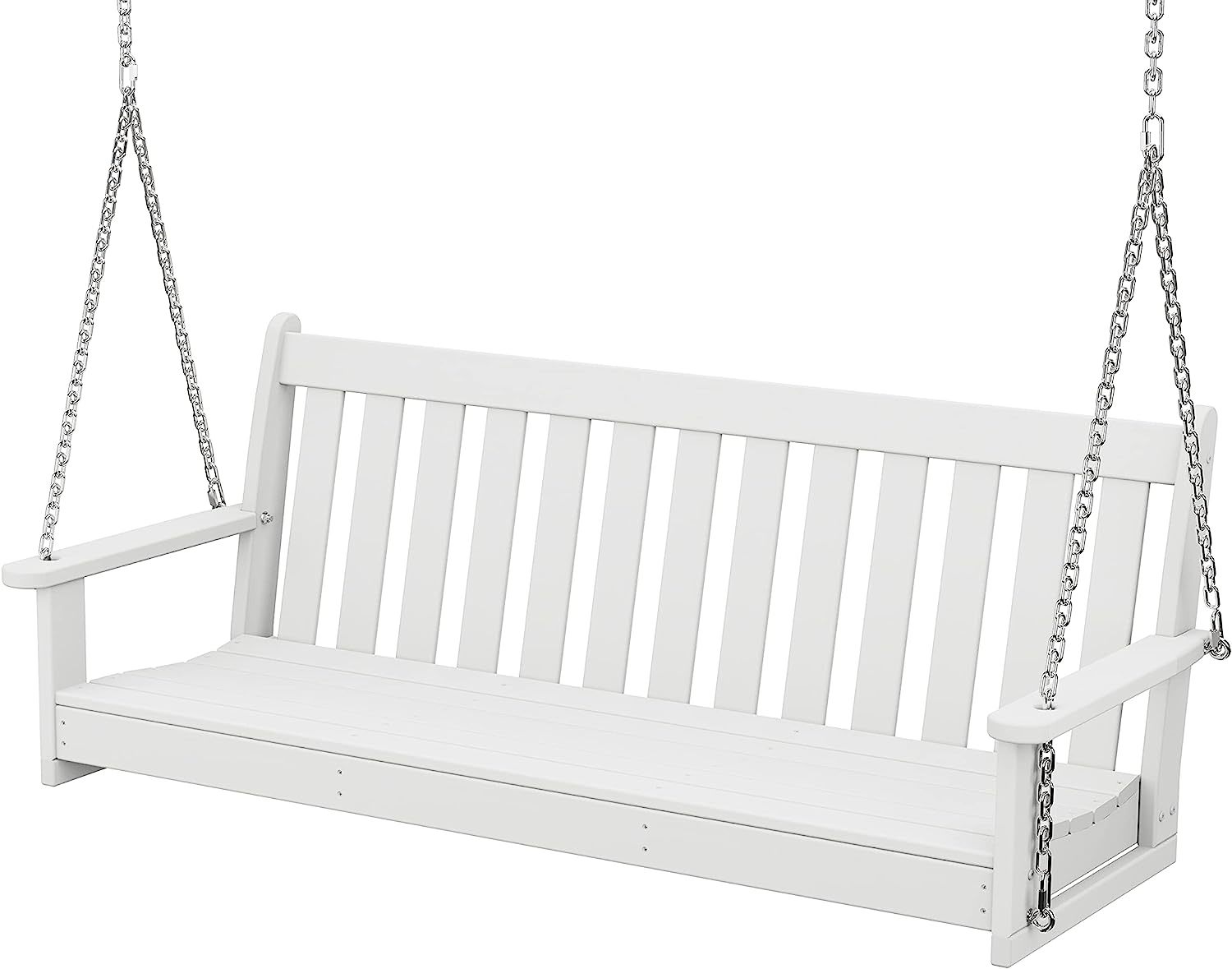 Polywood Gns60Wh Vineyard 60" Swing, White. - £466.78 GBP