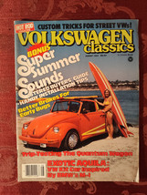 Rare Volkswagen Classics Magazine August 1984 Bug Beetles Street V Ws - £16.93 GBP