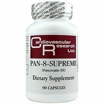 NEW Ecologcal Formulas Pan-8-Supreme Pancreatin 8x 125 mg 90 capsules - £13.49 GBP