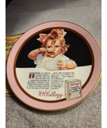 Kellogg’s Nostalgia Collection Plate 1988 Girl With The Pink Bow Series 1 - $14.01