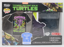 Teenage Mutant Ninja Turtles Shredder &amp; Tee T-Shirt Large Target TMNT Diamond - £15.55 GBP
