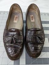 Mezlan Mens Loafers Shoes Tassel Sz 9 Brown - £34.19 GBP