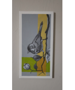 Acrylic and Graphite Paint on Canvas &quot;El Ave y La Flor&quot; By Dairon Leon-S... - £100.69 GBP