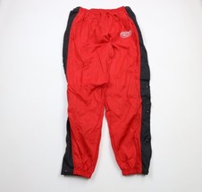 Vintage 90s Mens XL Lined Tearaway Detroit Red Wings Joggers Jogger Pants Red - £34.95 GBP