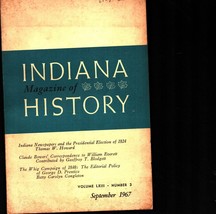 Indiana Magazine of History September 1967 nostalgic book - $24.10