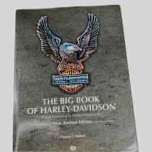The Big Book Of Harley Davidson Motorcycle Hardcover 1991 History Book Pictures - £24.04 GBP