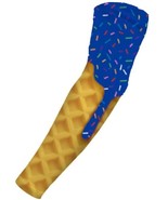 Blue Ice Cream Cone Drip Sprinkles Football Baseball Compression Arm Sleeve - €8,63 EUR