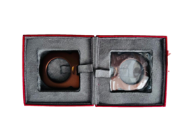 Salvatore Ferragamo Interchangeable Gancini Switch Belt Buckle Dark Bronze w/box - £132.36 GBP