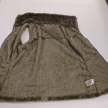 Columbia AL2764 Women's Green Corduroy Full Zip Sleeveless Vest Size Small image 9