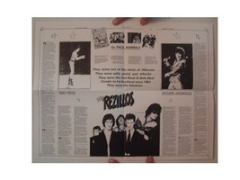The Rezillos Press Kit Poster - $496.75 MXN The Rezillos Press Kit Poster - $496.75 MXN