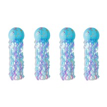 Blue Mermaid Paper Lantern Kit Under The Sea Party Decoration Bright Strip Jelly - £30.51 GBP